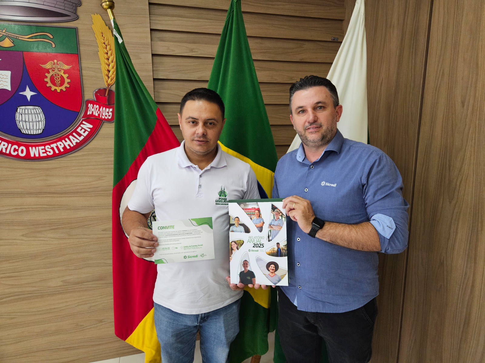 Sicredi Conexão apresenta relatório anual e convida Poder Legislativo para evento comemorativo aos 45 anos da cooperativa