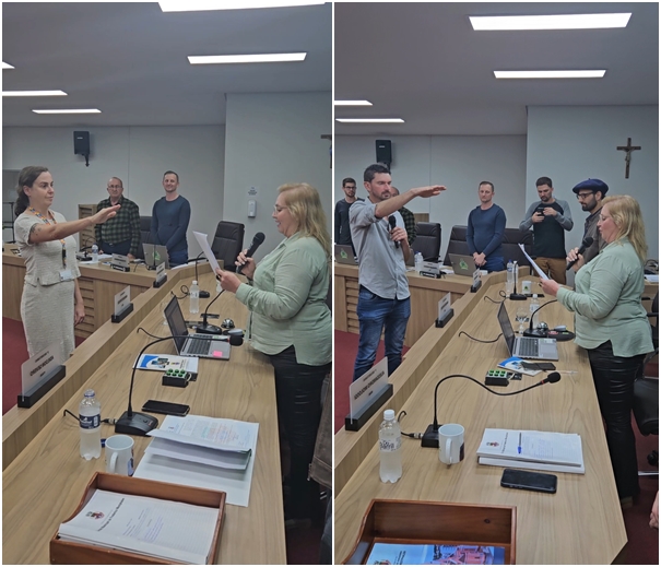 Suplentes do Progressistas e PDT assumem vagas no Legislativo de FW