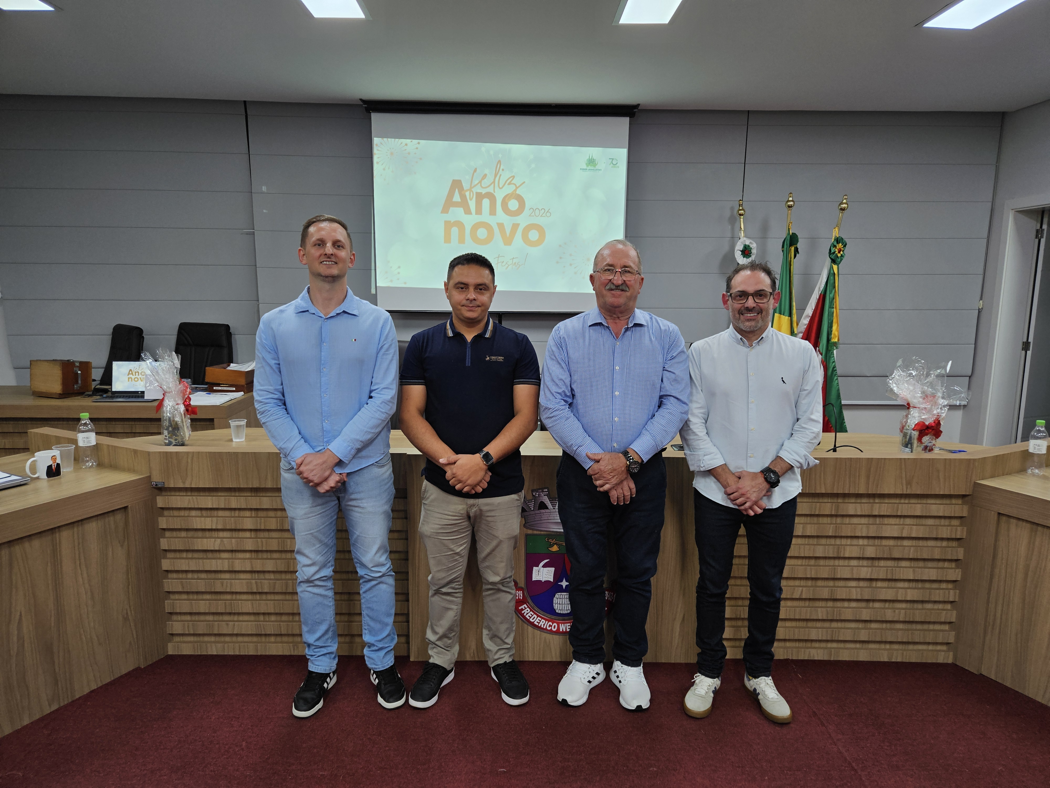 Vereador Ismael Cocco dos Santos é eleito o novo presidente do Poder Legislativo de Frederico Westphalen
