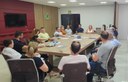 Vereadores participam de reunião com Comissão da Expofred, AEFW e Afred sobre repasses financeiros para a Feira Multissetorial Vereadores participam de reunião com Comissão da Expofred, AEFW e Afred sobre repasses financeiros para a Feira Multissetorial