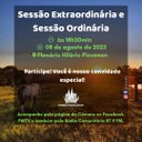 Sessão Extraordinária de 08 de agosto de 2023