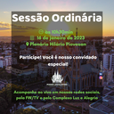 Sessão Extraordinária de 16 de janeiro de 2023