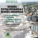Sessão Extraordinária de 18 de outubro de 2022 Sessão Extraordinária de 18 de outubro de 2022
