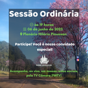 Sessão Ordinária de 06 de junho de 2023