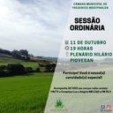 Sessão Ordinária de 11 de outubro de 2022 Sessão Ordinária de 11 de outubro de 2022