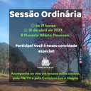 Sessão Ordinária de 18 de abril de 2023 Sessão Ordinária de 18 de abril de 2023