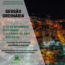 Sessão Ordinária de 22 de novembro de 2022 Sessão Ordinária de 22 de novembro de 2022