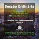 Sessão Ordinária de 25 de abril de 2023